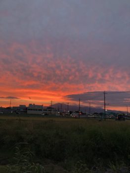 茜色の夕暮れに。