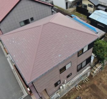 寒川町　築20年屋根改修工事　施工例