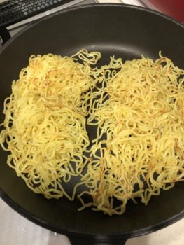 あんかけ固焼きそばな日曜日