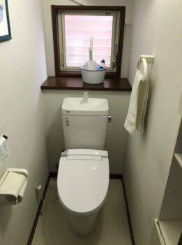 海老名市　1階トイレリフォーム　施工例