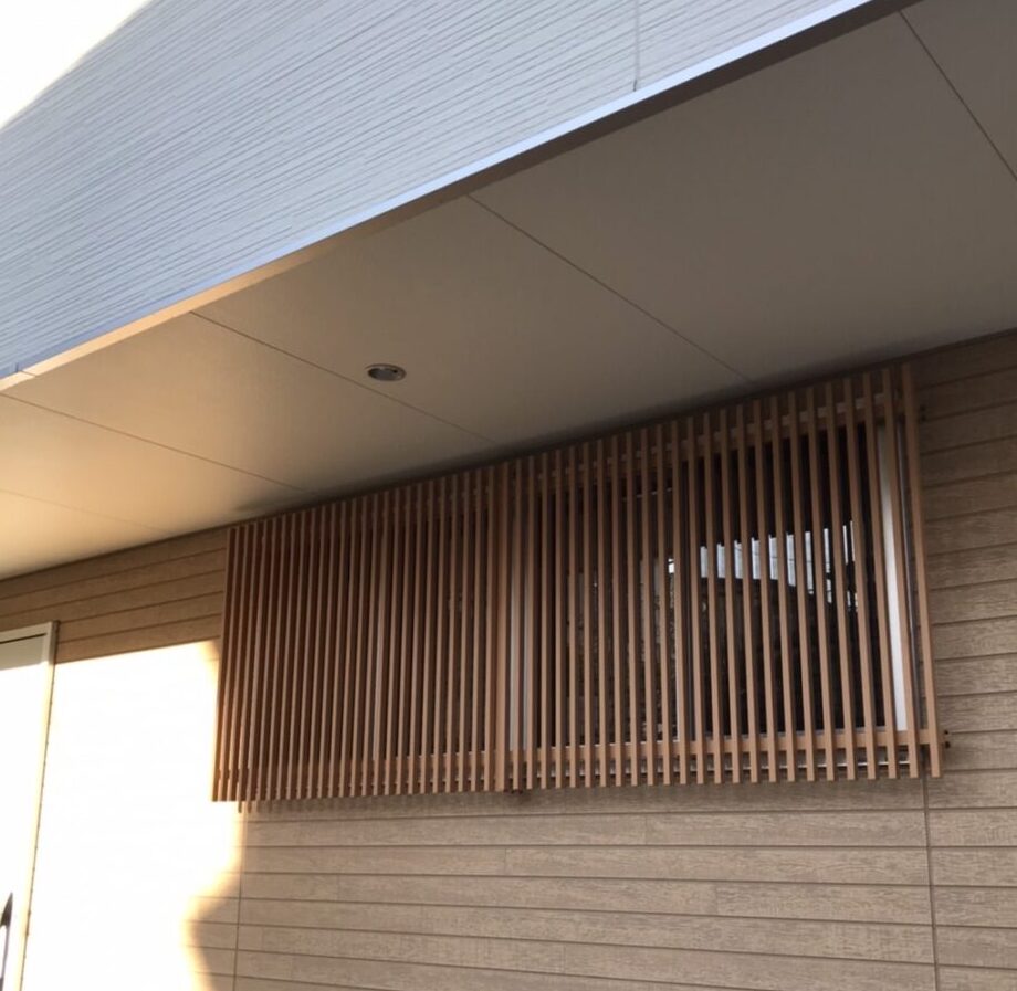 海老名市 和風面格子花伝取付 施工例 海老名市 和風面格子花伝取付 施工例