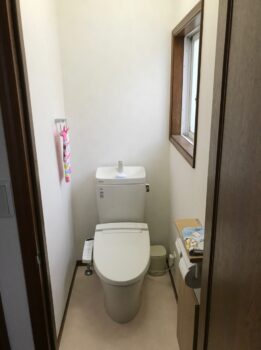 海老名市　内装丸ごとトイレリフォーム！　施工例