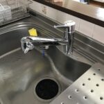 海老名市　グリーン住宅ポイントで追加工事「キッチン水栓交換工事」