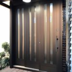 綾瀬市　ＹＫＫドアリモを使ってドア→引き戸へ玄関のリフォーム　施工例
