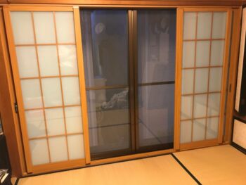 綾瀬市　冬は寒い🥶和室。断熱対策に内窓（二重窓）インプラスを施工しました。