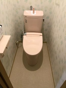 海老名市　トイレリフォーム　施工例