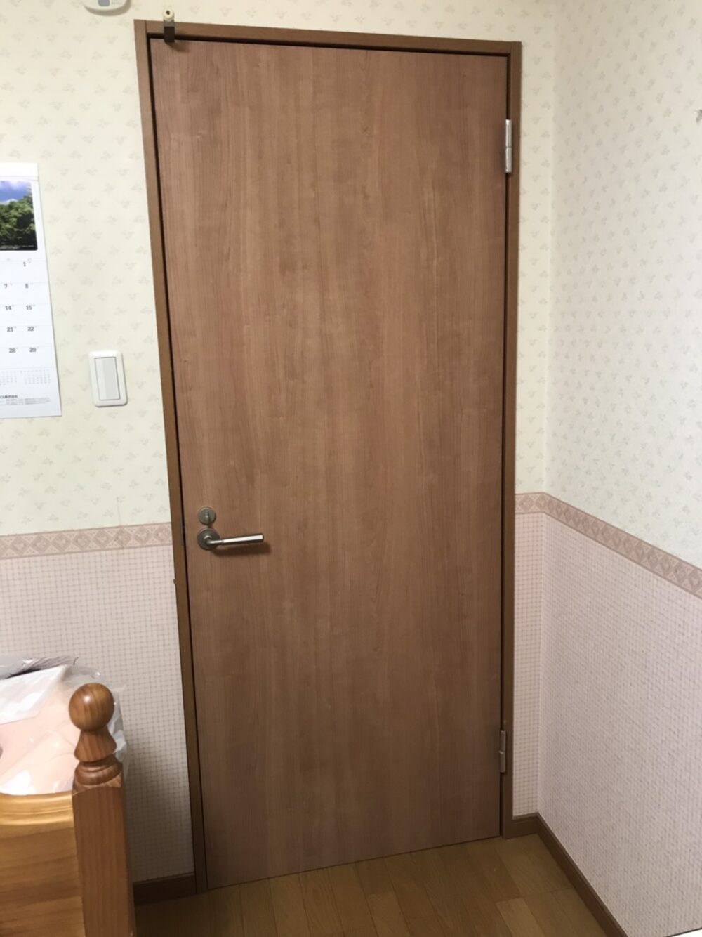 藤沢市 室内ドアが古くなり交換「ラシッサドア」 施工例 藤沢市 室内ドアが古くなり交換「ラシッサドア」 施工例