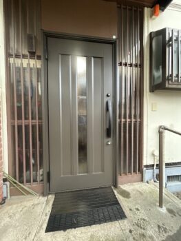 海老名市　ご実家の玄関リフォーム「防犯性能向上と快適な住みやすさを提案」