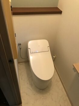 こどもみらい助成金申請「トイレリフォーム」　施工例