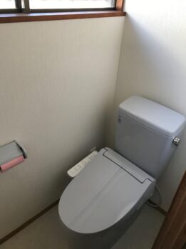 海老名市　お風呂リフォームをする！時は今！「トイレ工事編」　施工例